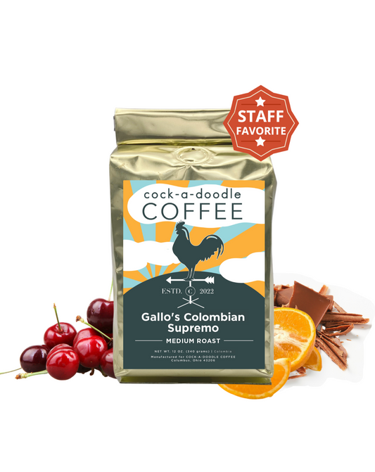 Gallo's Colombian Supremo | Whole Bean & Ground Coffee