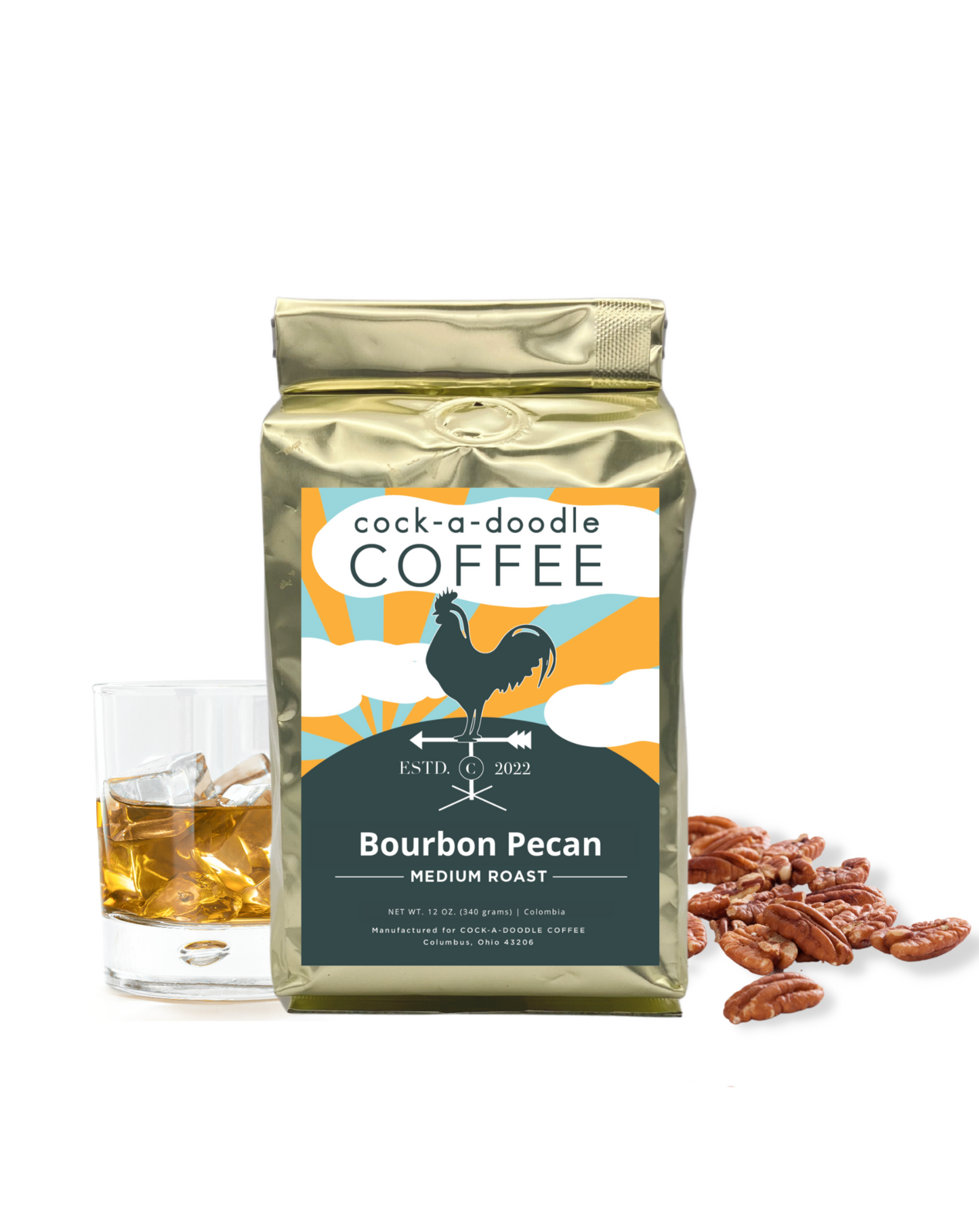 Bourbon Pecan | Whole Bean & Ground Coffee